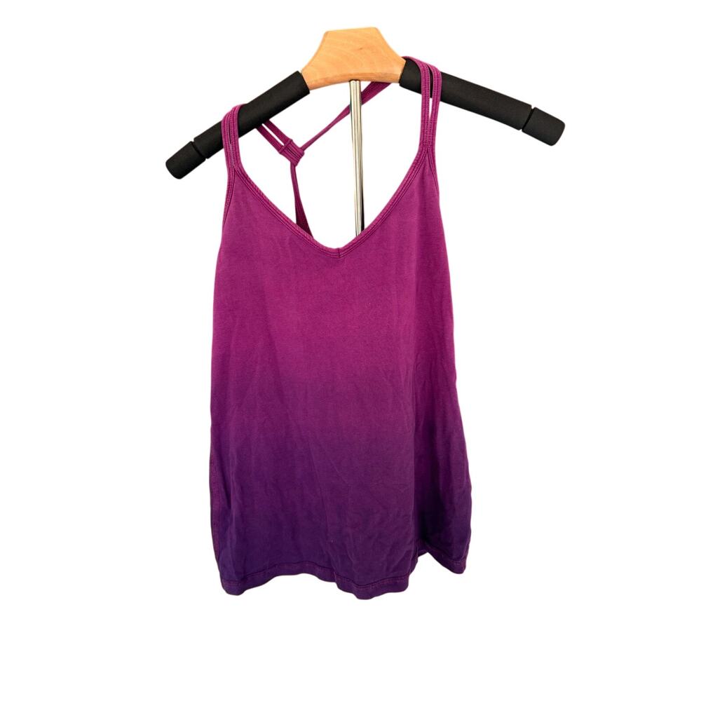 Lululemon Magenta Racerback Athletic Tank Size 4